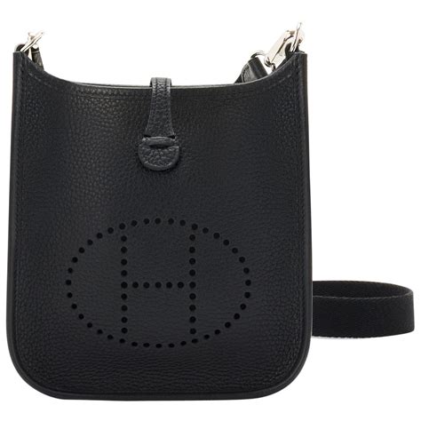 hermes black saddle bag|hermes cross body bag.